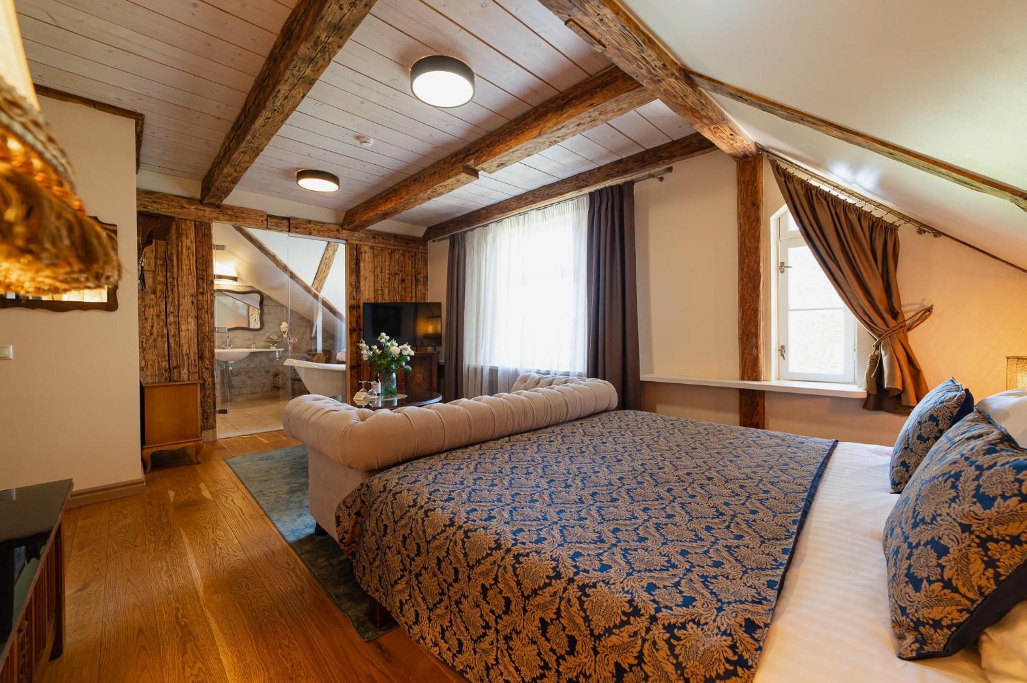 Boutique Hotel Virkas Muiza Kuldīga Pokoj fotografie